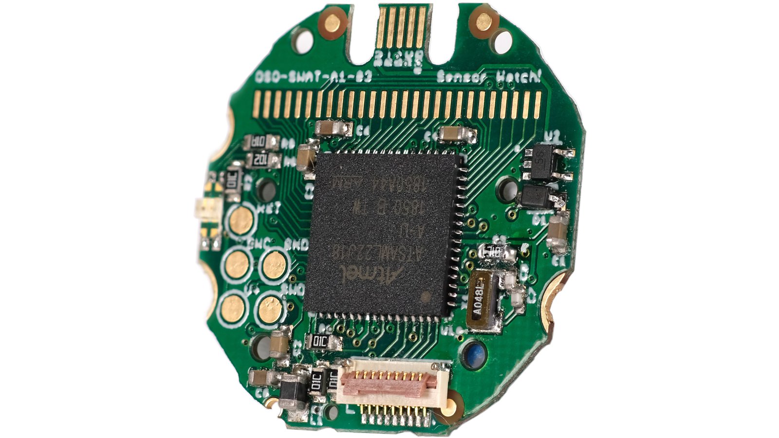 Photo: the Sensor Watch circuit board